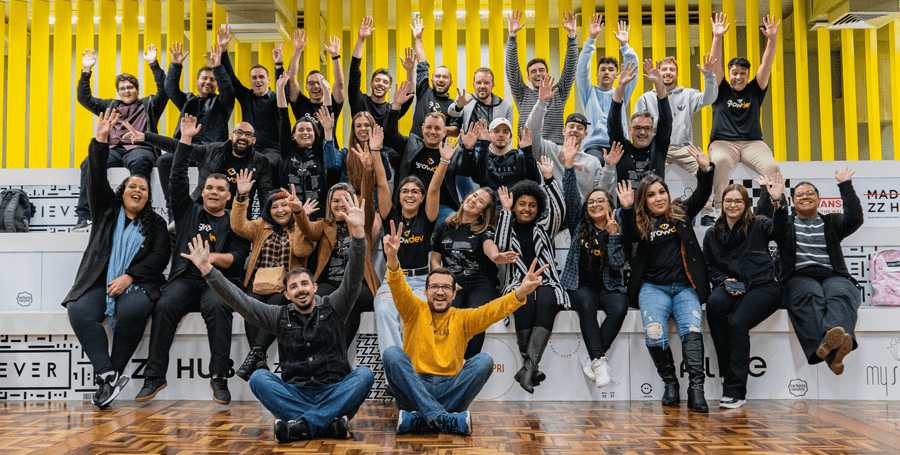 Equipe growdev reunida